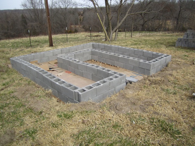 One raised bed down, one to go.  We hope to be able to use these as temporary greenhouses in early spring and late fall, and as regular raised beds during the growing season.